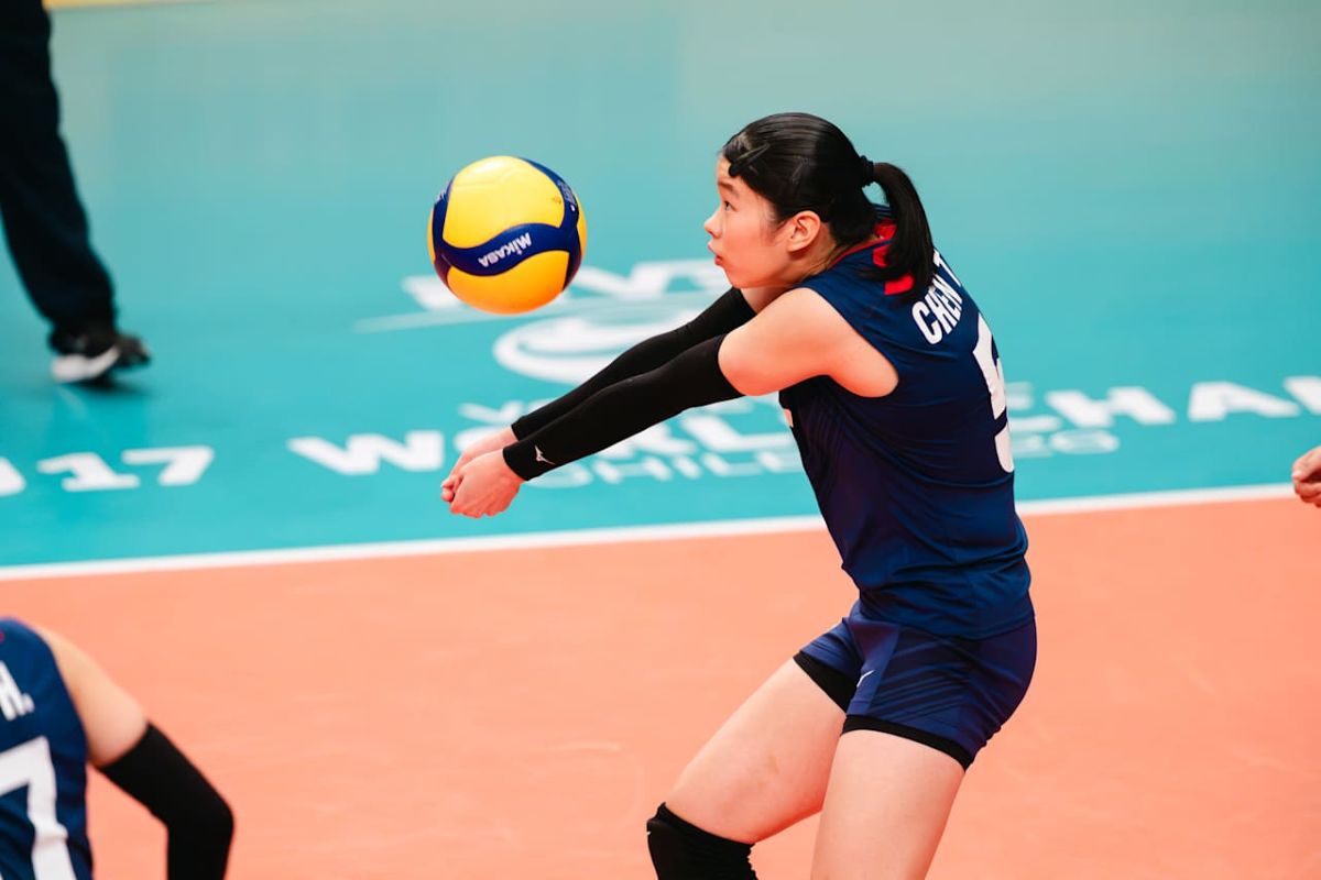 陳亭伊此役15分進帳。摘自Volleyball World