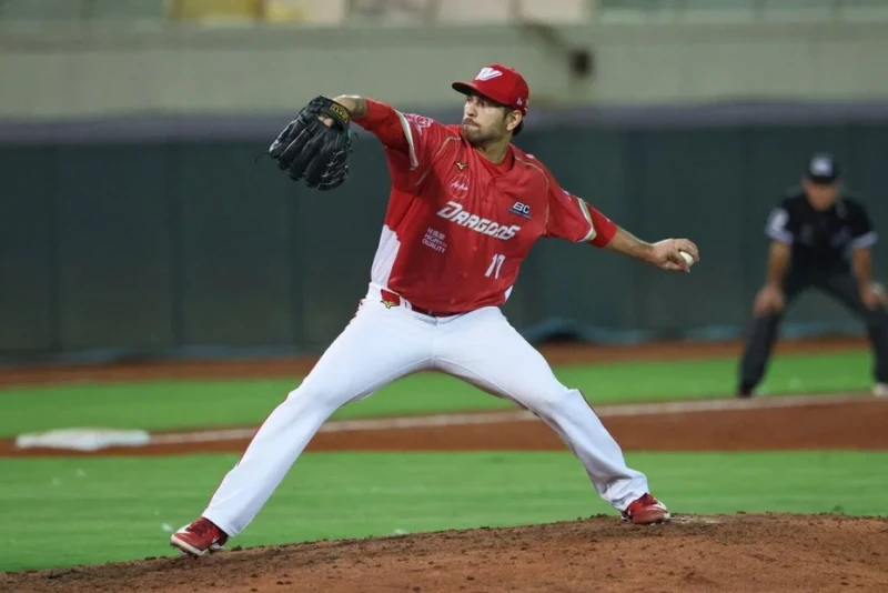 魔神龍戰績5勝2敗,防禦率1.75。資料照片