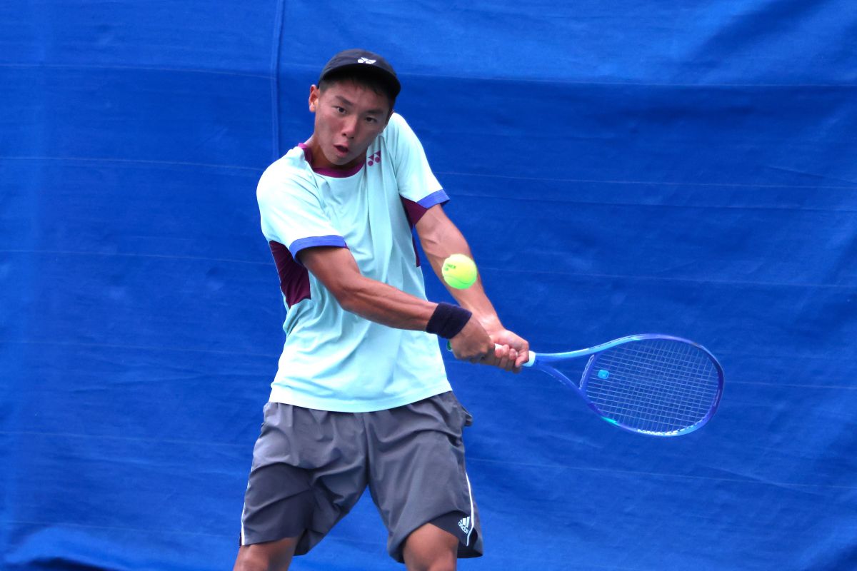 臺將何宸輝則以6-2 7-61擊退對手。網協提供