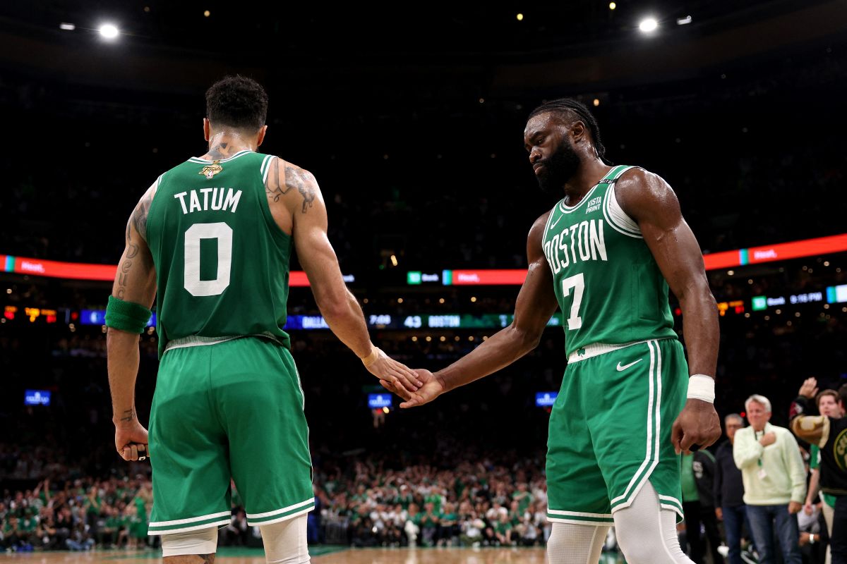 今夏被交易到費城的布朗(Jaylen Brown)也非常重視保養身體。法新社
