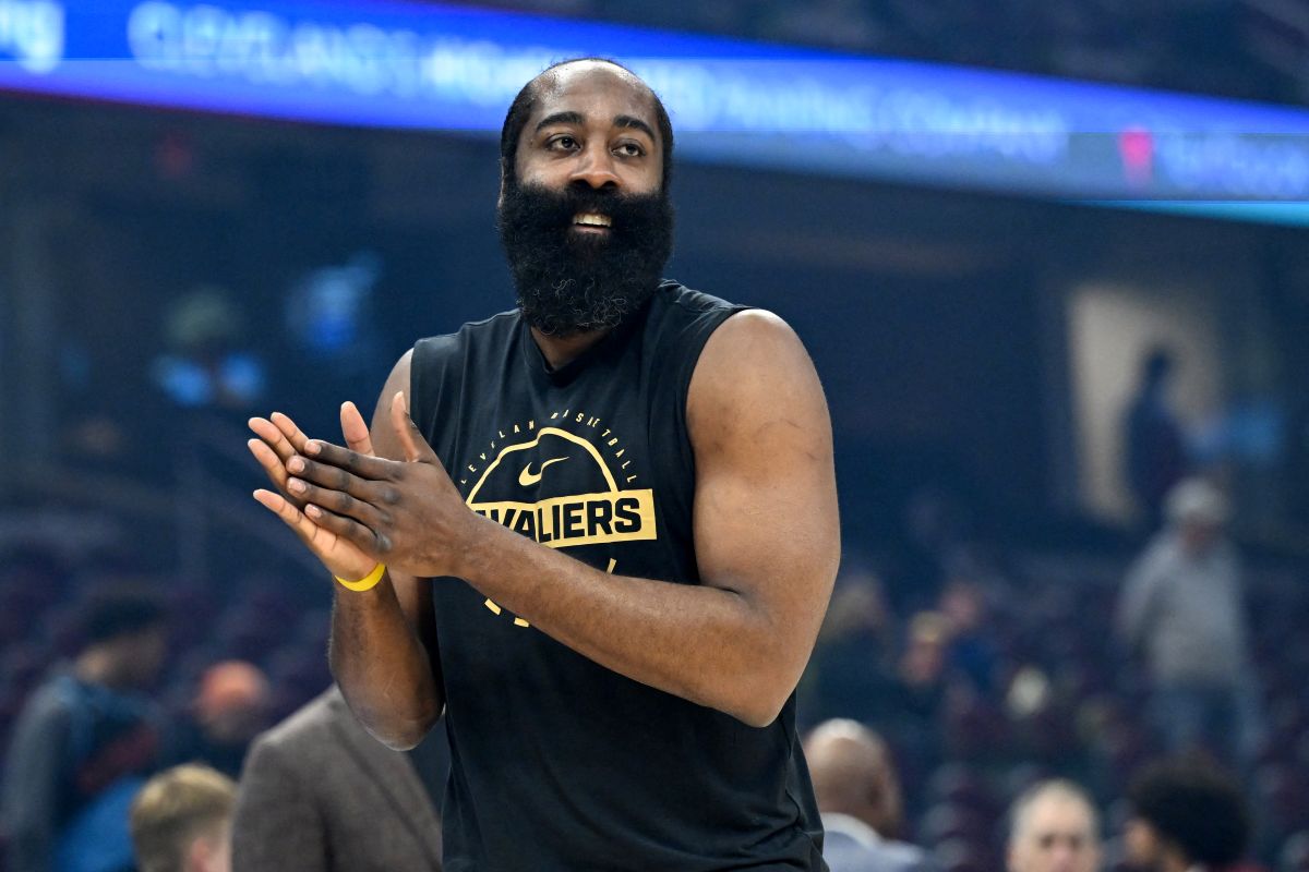 克里夫蘭騎士球星哈登(James Harden)受到非法持槍輕罪指控。法新社