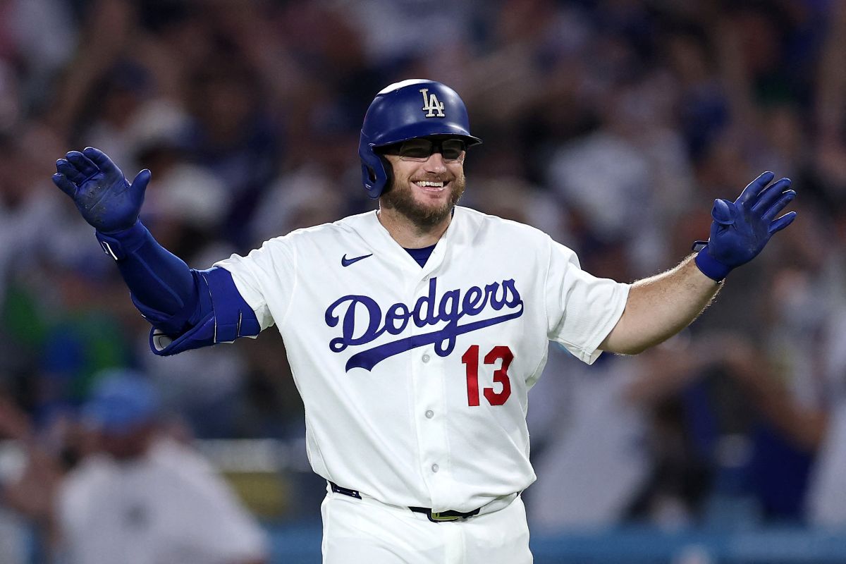 洛杉磯道奇隊重砲手曼西(Max Muncy)登基成為道奇體育場(Dodger Stadium)史上的全壘打王。法新社