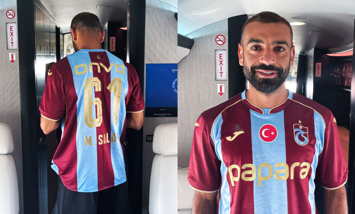 「埃及法老」薩拉赫(Mohamed Salah)準備加盟土超勁旅特拉布宗體育(Trabzonspor)。摘自特拉布宗體育推特