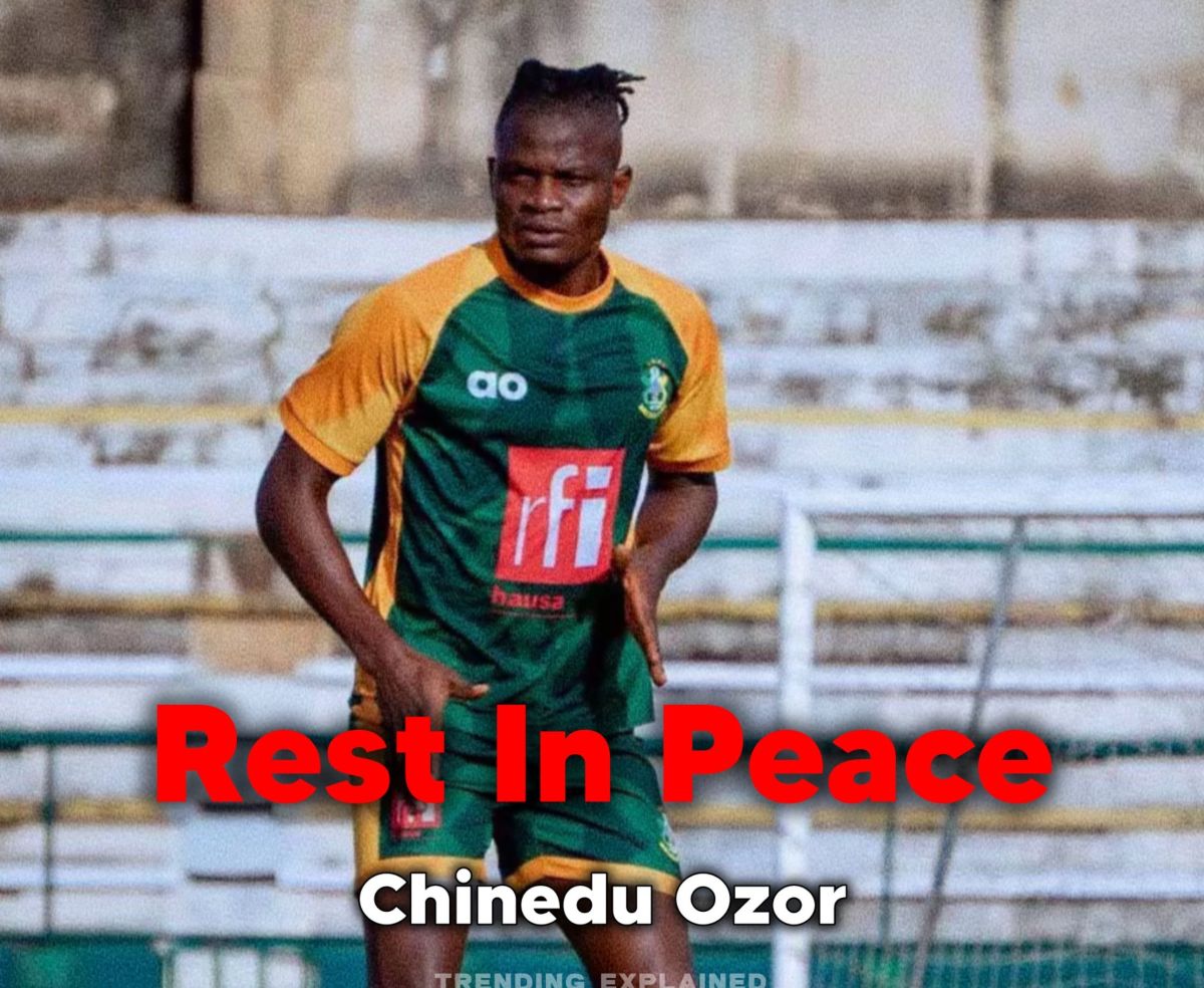奈及利亞球員奧佐爾(Chinedu Ozor)一度傳出奇蹟復活。摘自推特