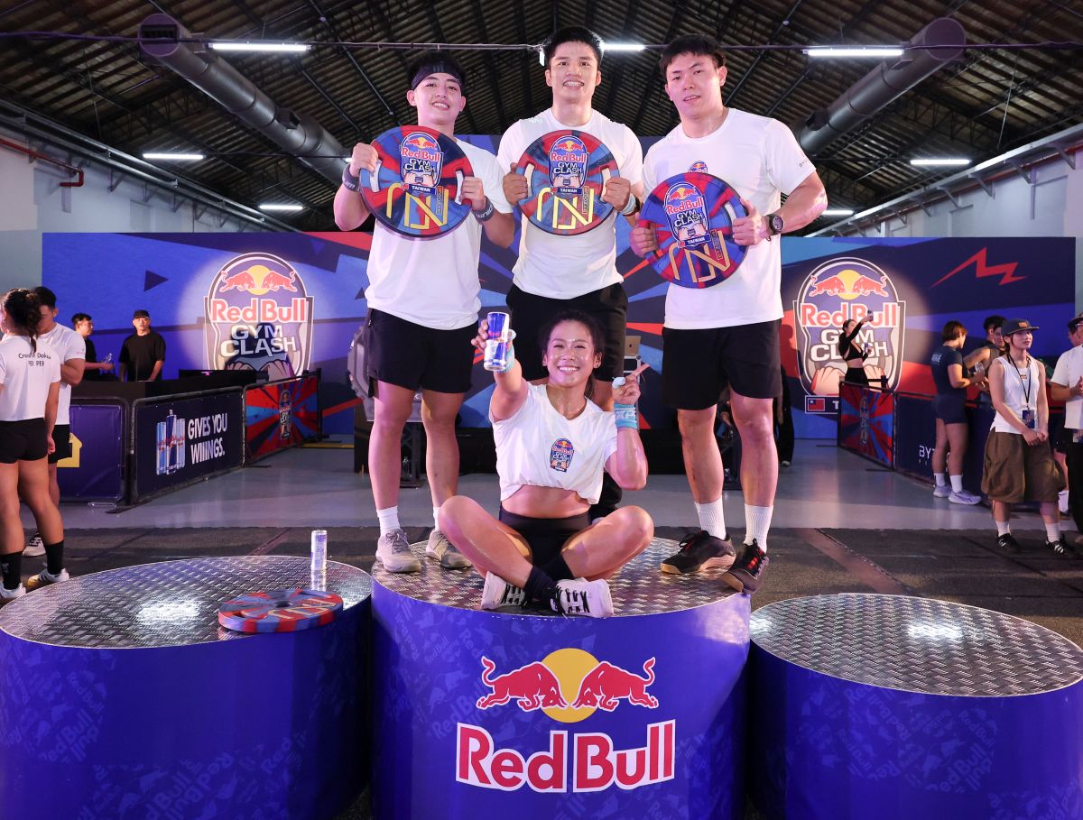 L7 Lian Crossfit憑藉穩定表現奪下Red Bull Gym Clash台灣冠軍。Red Bull提供