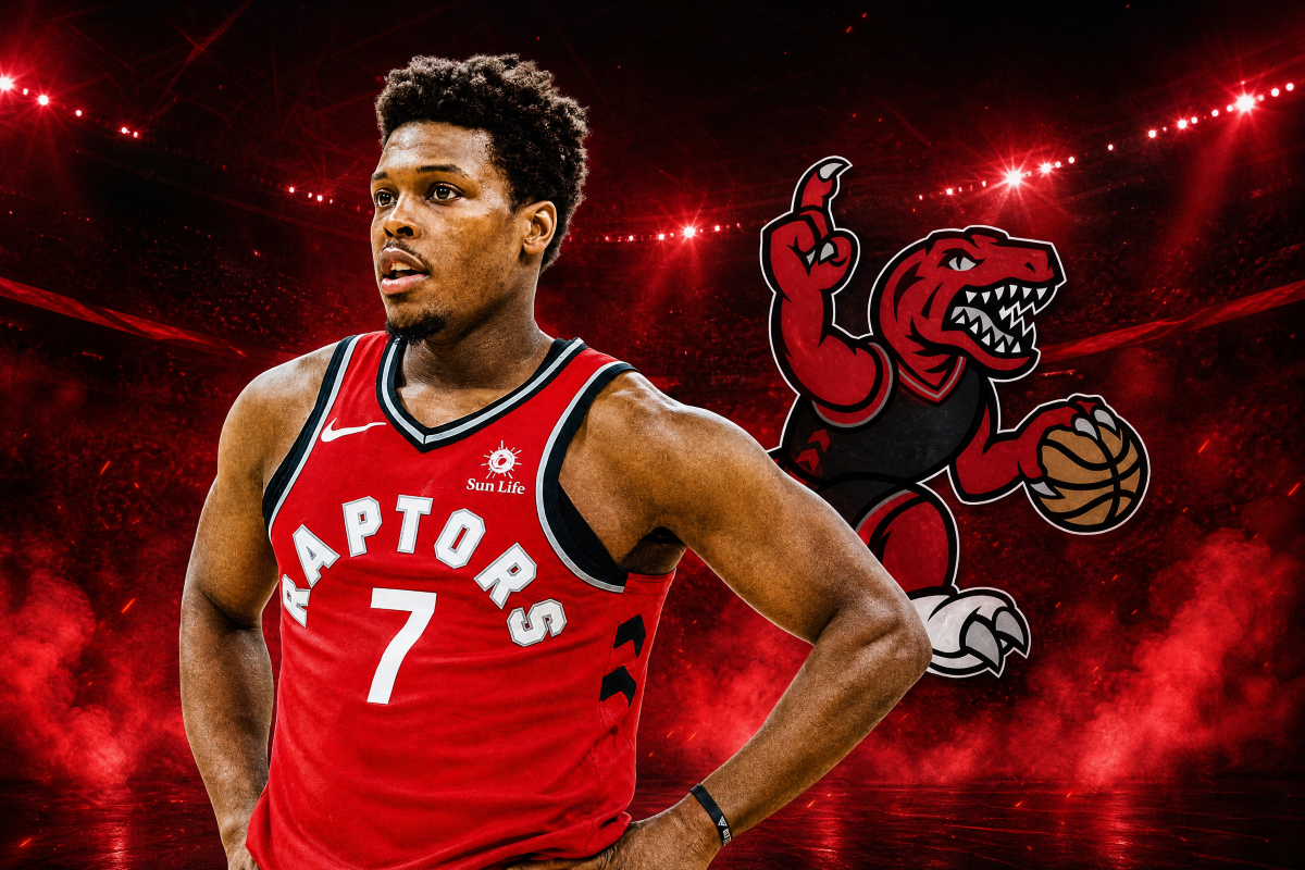 暴龍今(28)日宣布,將會退休傳奇後衛羅瑞(Kyle Lowry)的7號球衣。合成照片
