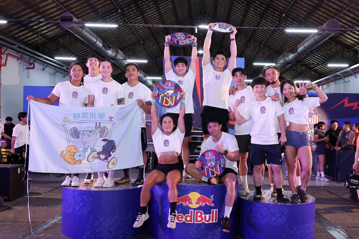 Red Bull Gym Clash 台灣總決賽登場頂尖隊伍爭奪全台最強健身房榮耀。Red Bull提供