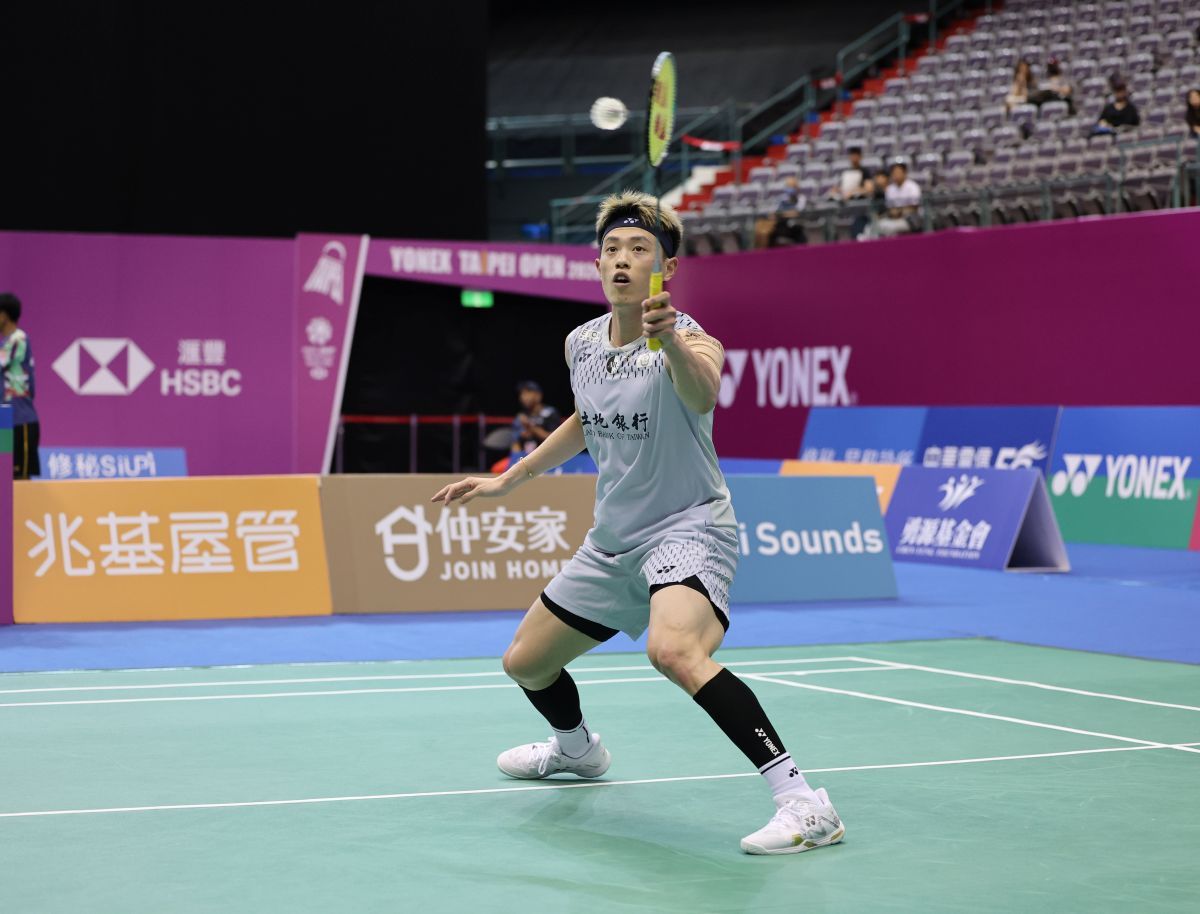 台灣「左手重砲」林俊易首輪只花27分鐘就拿下勝利。資料照片