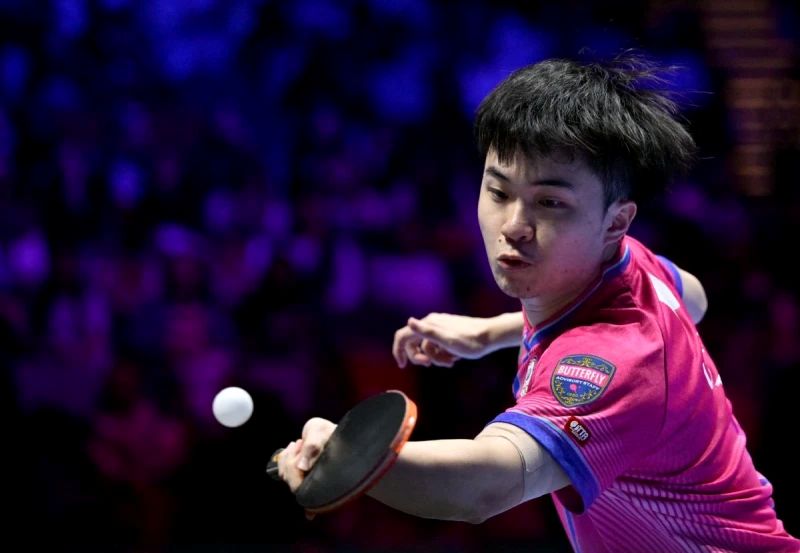 林昀儒大戰世界球王讓台灣球迷緊張到不行。ITTF提供