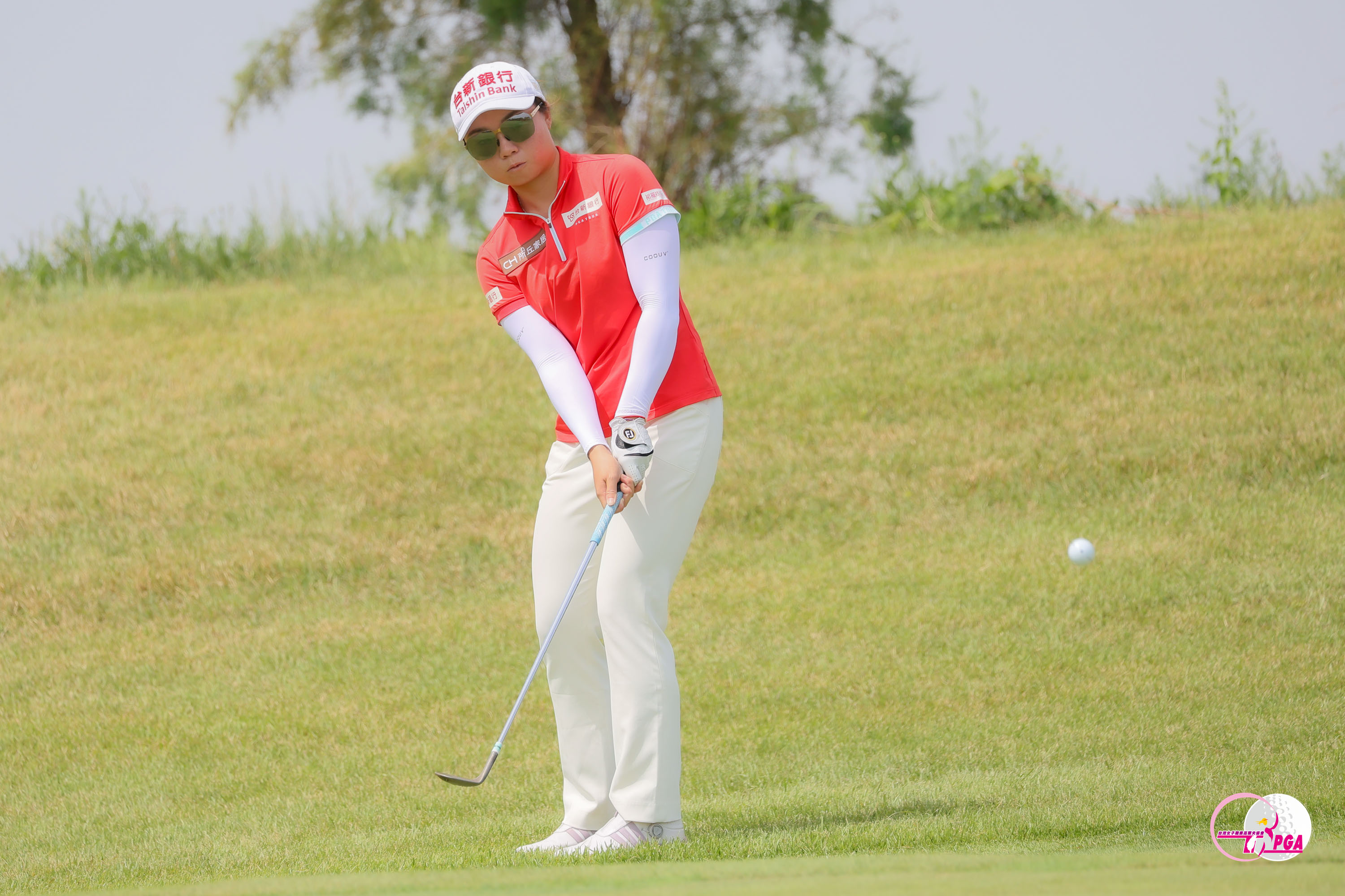 黃亭瑄以三回合總桿210桿-6獲得並列第三名。Tlpga/葉勇宏攝