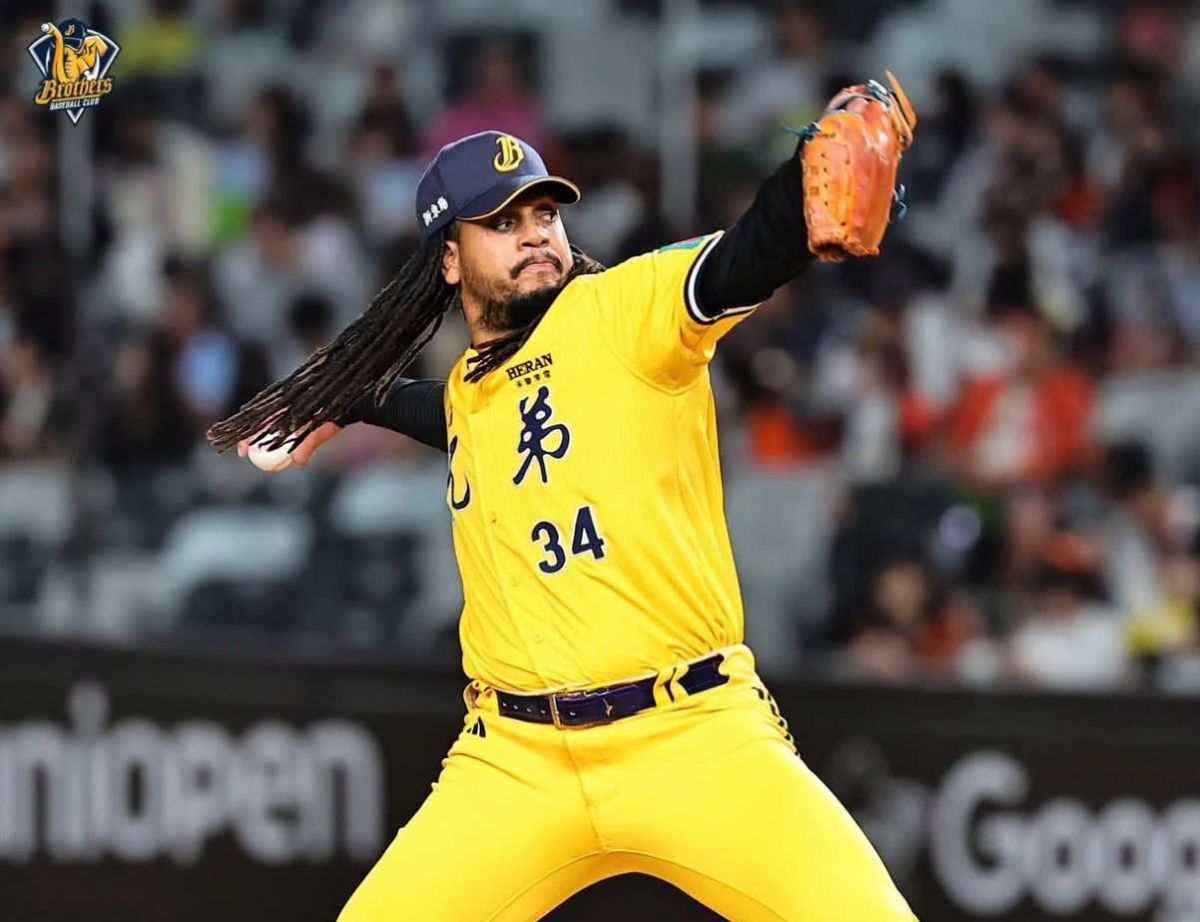 菲力士戰績0勝4敗,防禦率4.14。資料照片