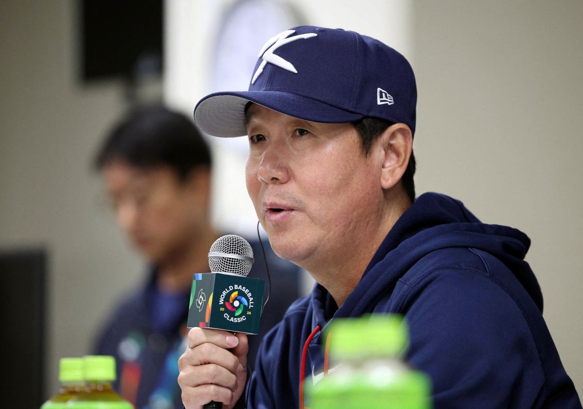 韓國總教練柳志炫(Ryu Ji-hyun)揚言五連霸。法新社
