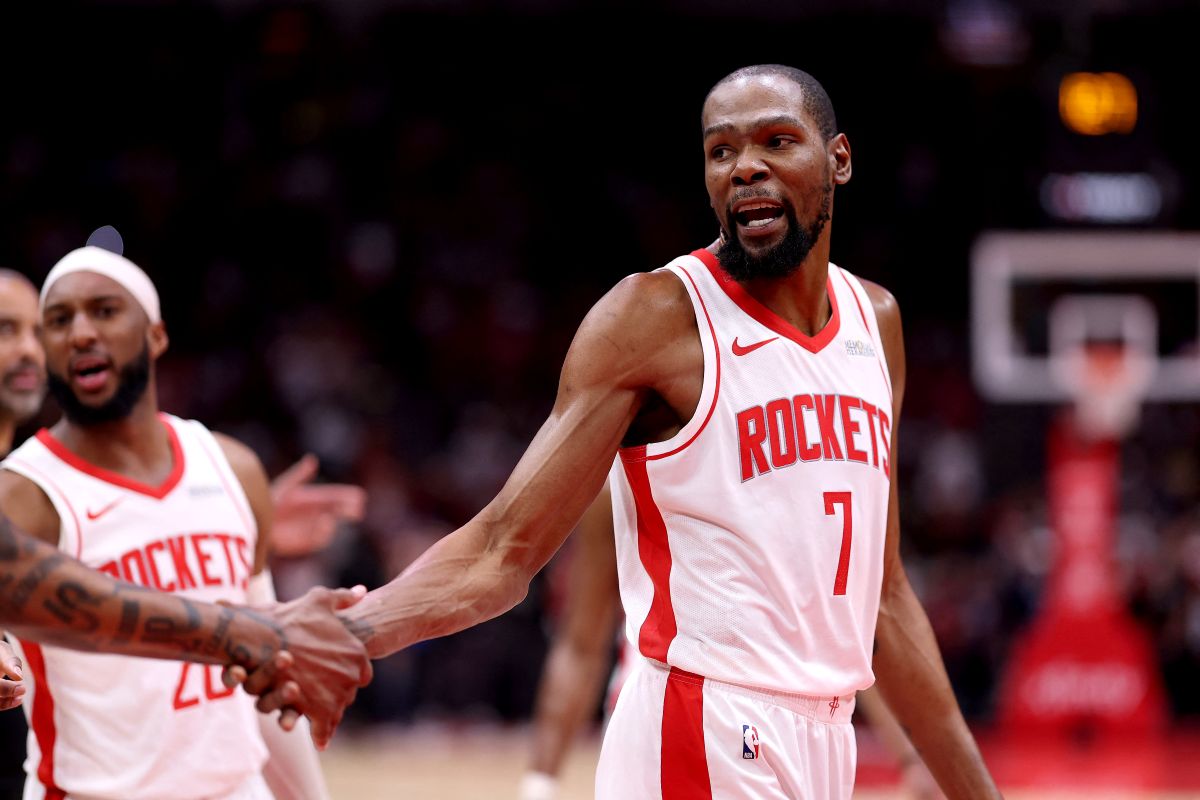 37歲的杜蘭特（Kevin Durant）很清楚離開聯盟的日子已經越來越近。法新社