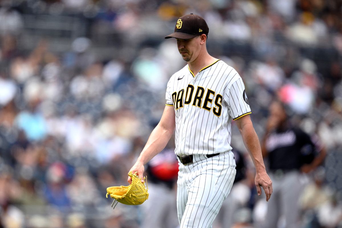 聖地牙哥教士先發投手布勒(Walker Buehler)。法新社