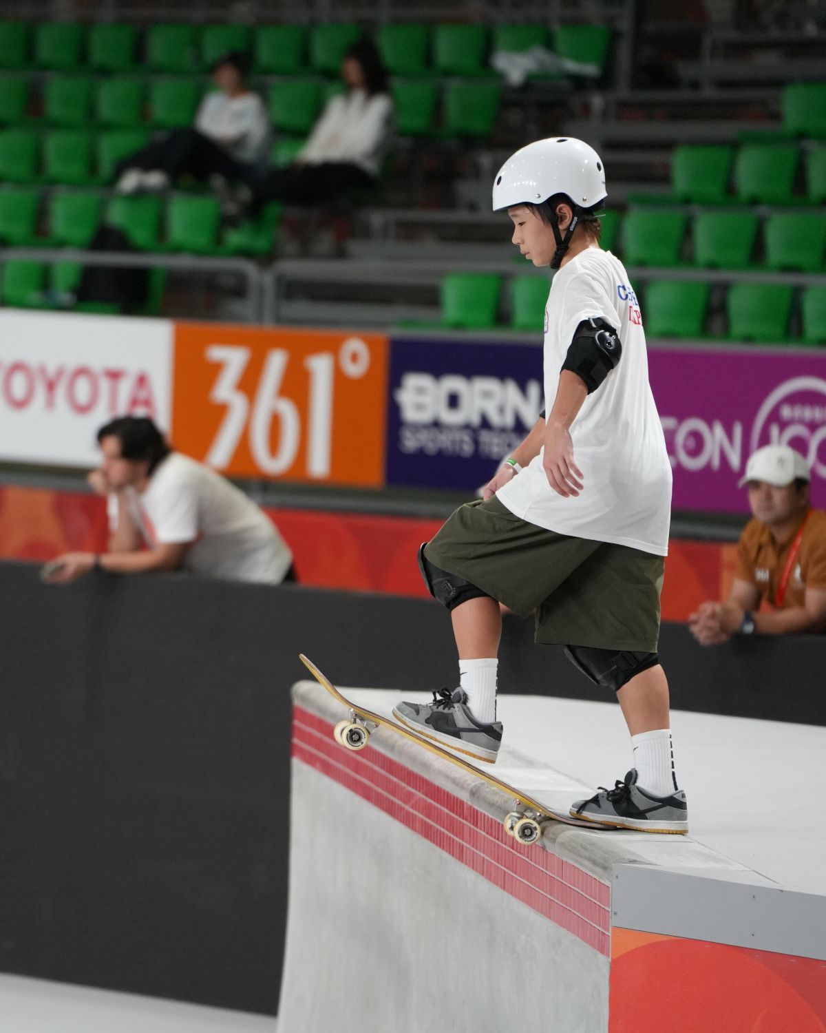 年僅12歲本屆亞運代表團年紀最小的辜泳諺。官方提供