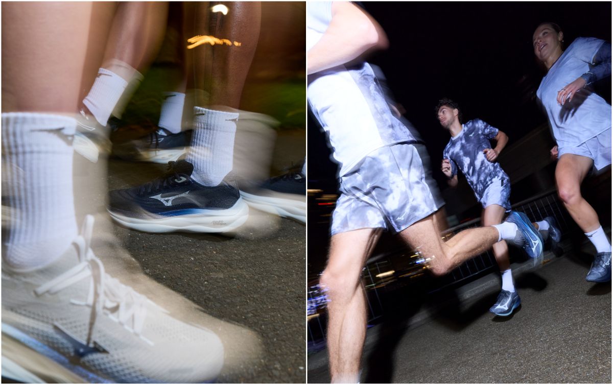 MIZUNO 攜手 FIELD DAY 發表全新「TSUKIAKARI 月影系列」。美津濃提供