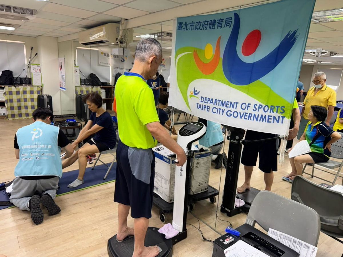 科技體適能檢測助長者掌握健康數據。主辦單位提供