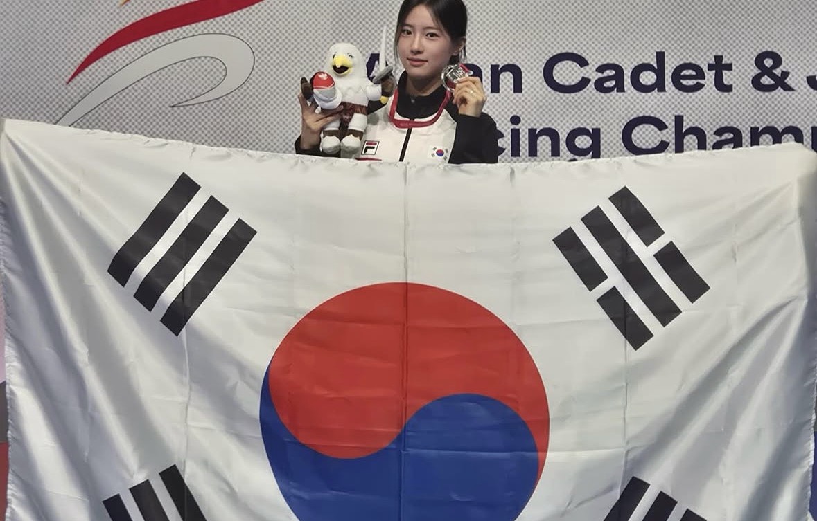 南韓20歲擊劍女神梁承慧3個月內奪2金1銀。翻攝自梁承慧IG