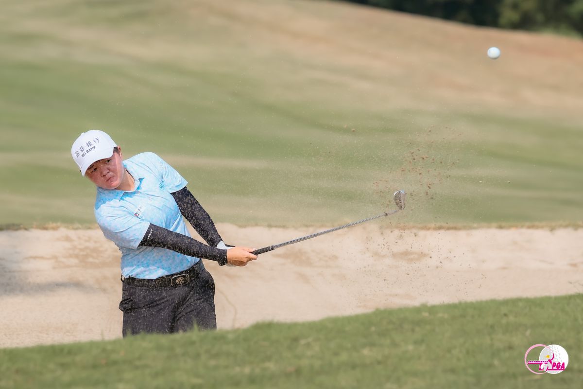 凱基高爾夫之星石澄璇以三回合總桿213桿-3獲得第7名。Tlpga／葉勇宏攝