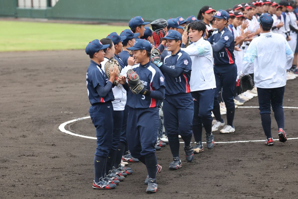 台灣女壘隊惜敗日本無緣金牌戰。代表團提供