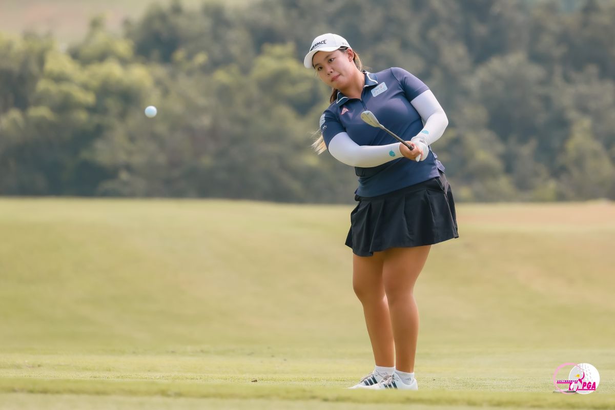 業餘選手林潔恩以兩回合總桿138桿-6的成績暫並列領先。Tlpga/葉勇宏攝
