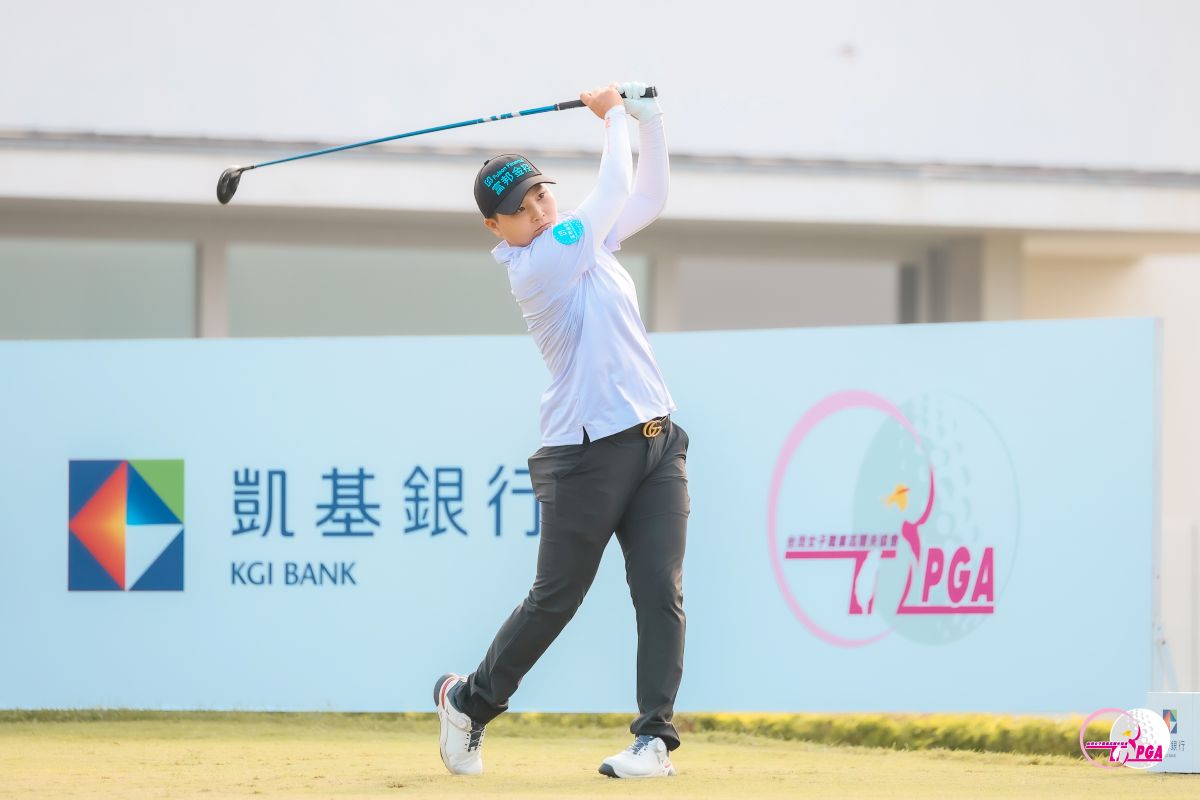 陳宇茹以三回合總桿211桿-5獲得亞軍。Tlpga／葉勇宏攝