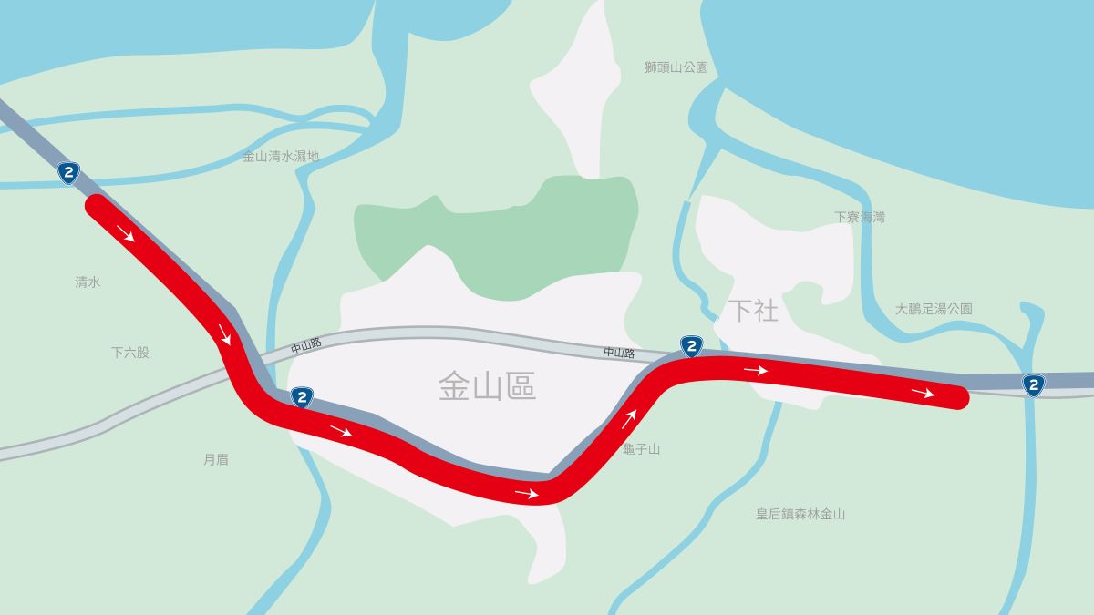 2027新北市萬金石馬拉松新路線。大會提供