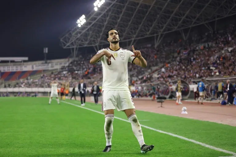 梅里諾(Mikel Merino)梅開二度。法新社