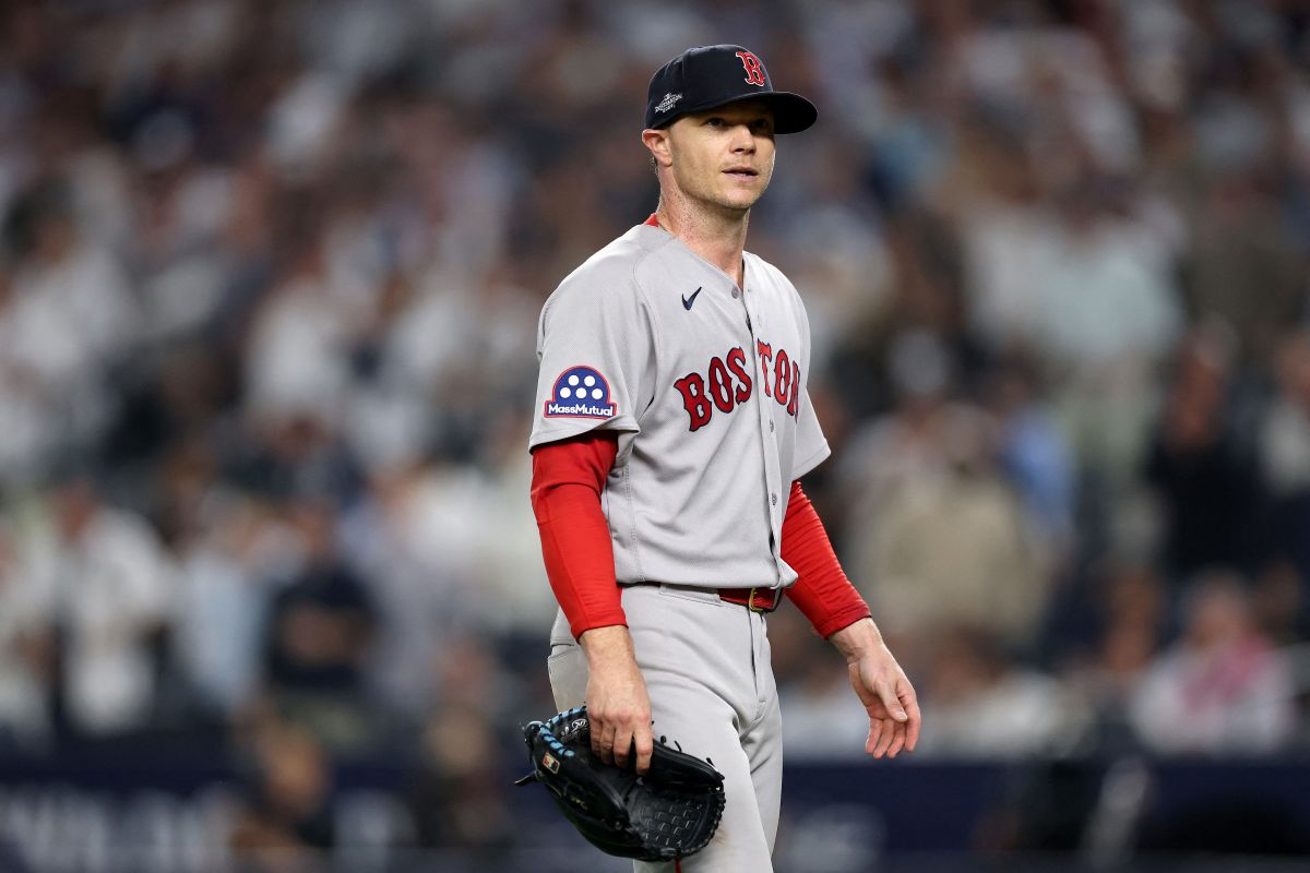 波士頓紅襪此戰先發投手葛雷(Sonny Gray)只丟70球就被換下場。法新社