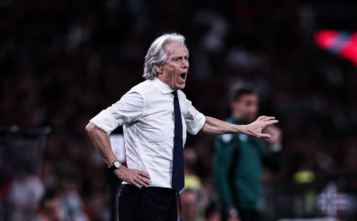 葡萄牙主帥赫蘇斯(Jorge Jesus)。法新社