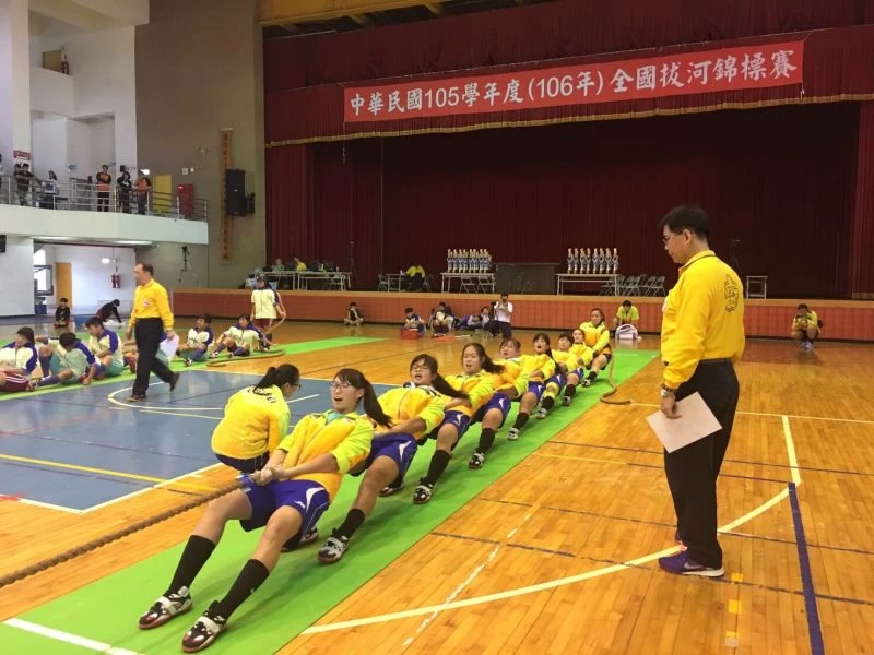 贏得公開女子組后冠的台師大景美聯隊／中華民國拔河運動協會提供