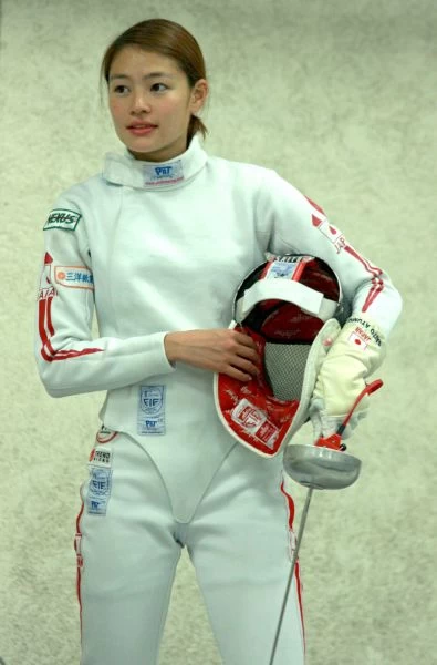 日本現代五項重點選手才藤步夢酷似日本知名女星黑木梅莎，高雄市體育處提供