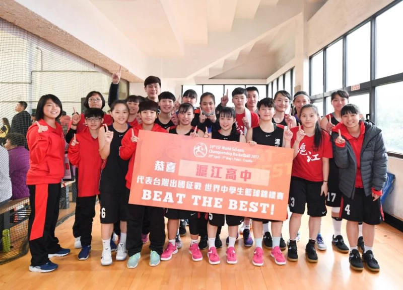 滬江高中拿下台灣代表權。寶悍提供