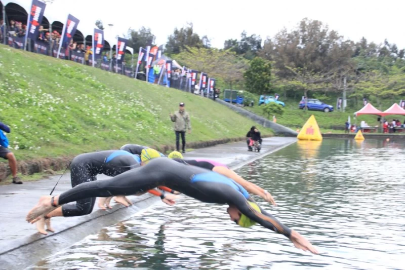 70.3鐵人賽18、19兩天於台東開賽。大會提供