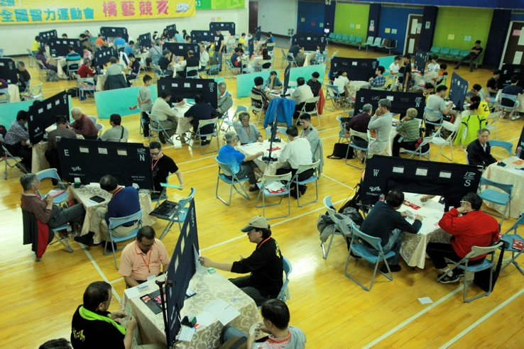 全國共有500多人參與。高雄市體育處堤供