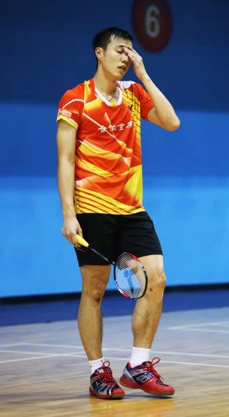 台灣男單王子維惜未能守住勝果，連續兩年瑞士羽賽四強止步／資料照片