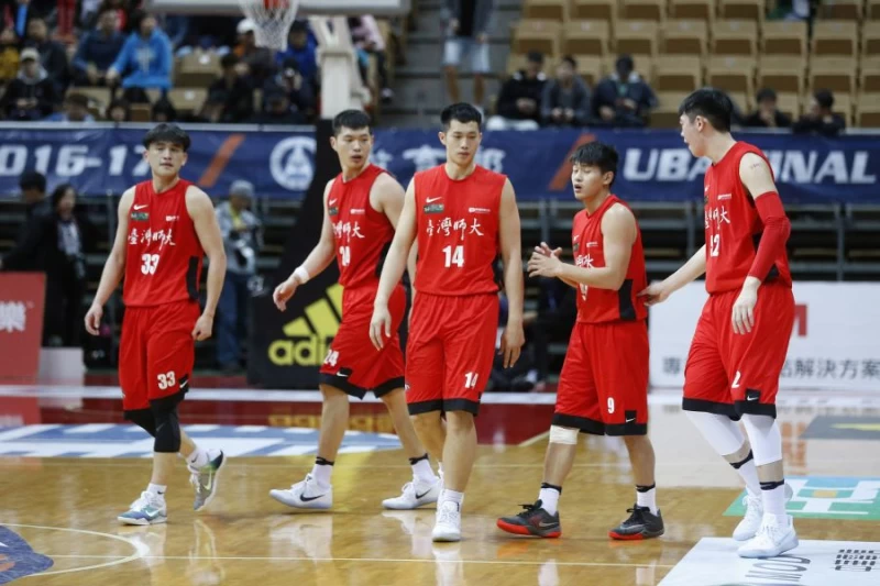 台師大領先17分硬被逆轉球員都難以接受。圖/大專體總提供