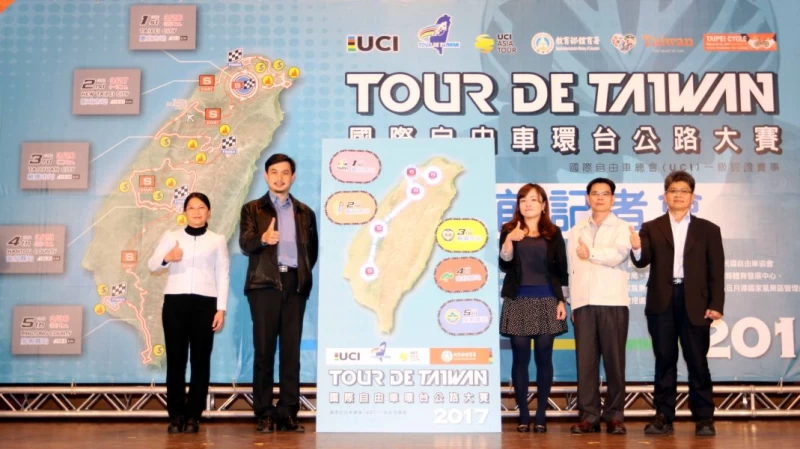2017國際自由車環台賽將進行五站比賽。林嘉欣／攝影。