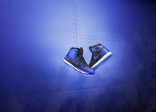 Flight Guy 系列以寶藍色為主。NIKE提供