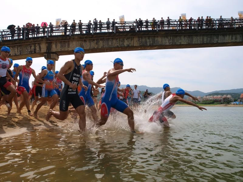 6月亞洲盃將移至福隆舉行。中華民國鐵人三項運動協會提供