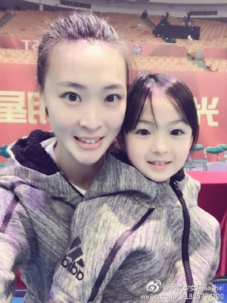 中國女排甜姐兒惠若琪。圖／惠若琪微博。
