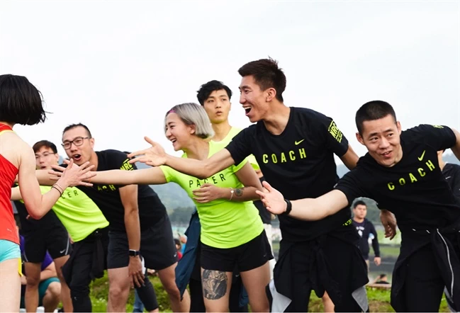 賽事加油區。NIKE提供