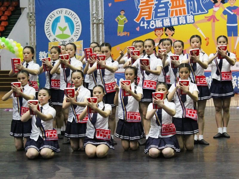 創意啦啦隊冠軍隊伍:新北市立清水高級中學。(名衍行銷提供)