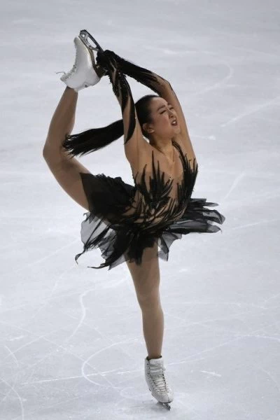 淺田真央閃電宣布退休。法新社