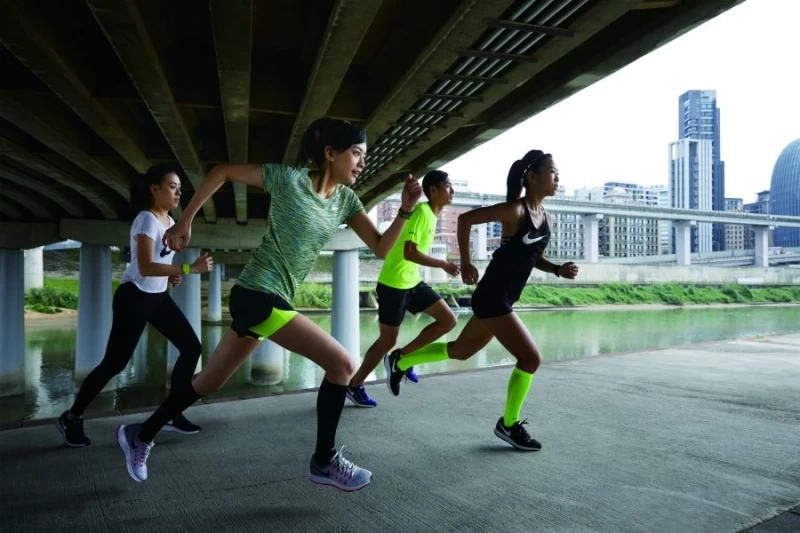 陳意涵熱愛路跑。NIKE提供