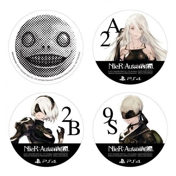 「NieR:Automata（尼爾 自動人形）限量特製杯墊」