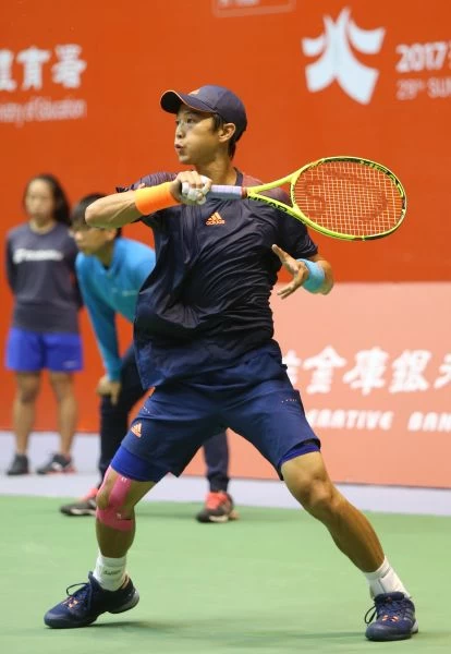 盧彥勳輕鬆挺進16強。楊勝凱攝