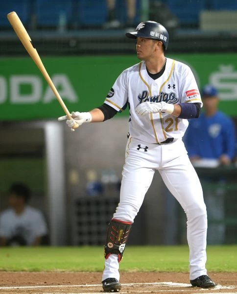 郭嚴文傷癒復出。李天助攝