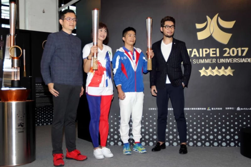 台北世大運倒數120天活動記者會。林嘉欣／攝影。