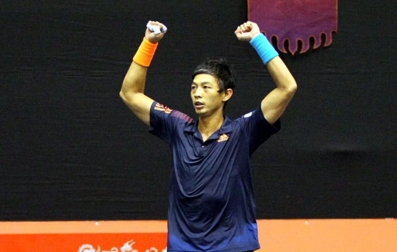 盧彥勳打出一場精采好球。林嘉欣／攝影。